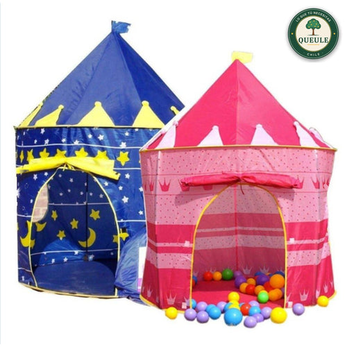 Carpa Castillo Plegable para Niños – Azul