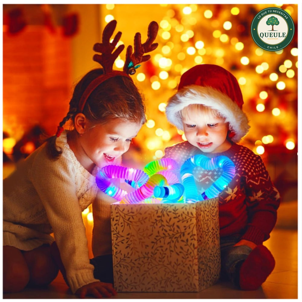 Glow Sticks para Niños – Tubos Pop Luminosos LED
