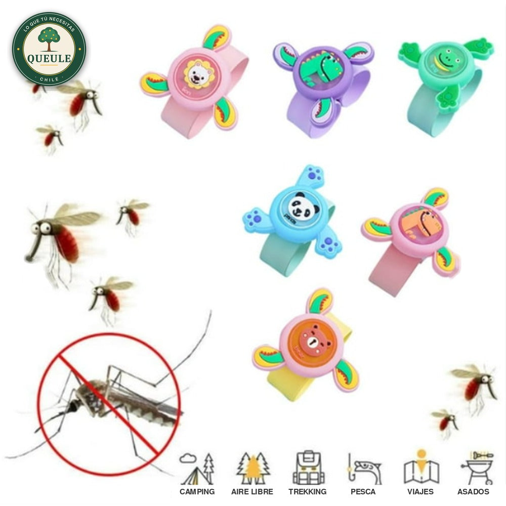 Pulsera Repelente Antimosquitos con Luz para Niños