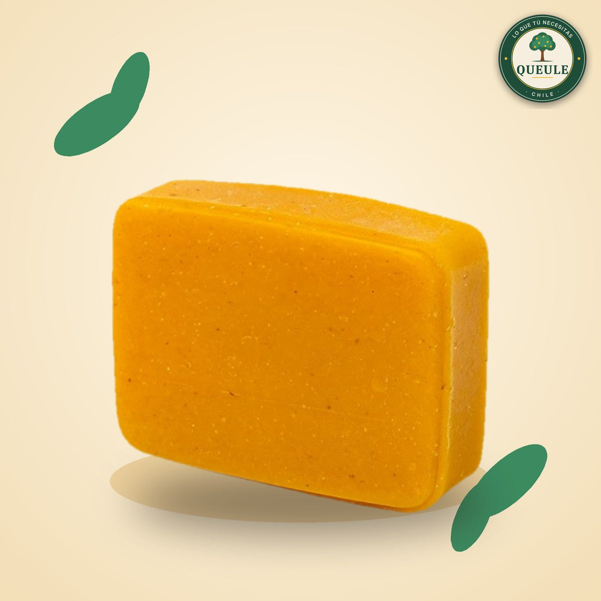 Jabón de Cúrcuma Natural para Rostro y Cuerpo